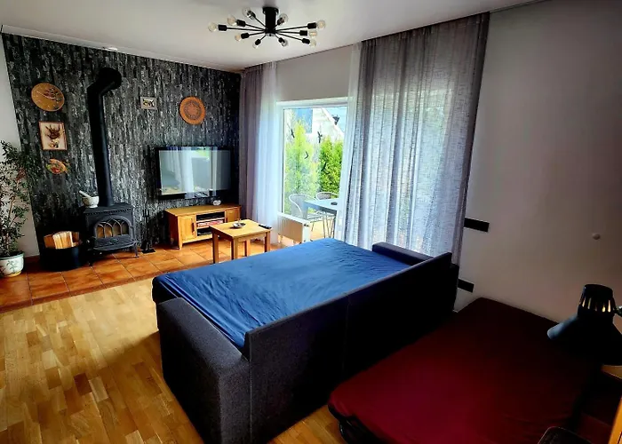 Calm Garden Near Lakes *